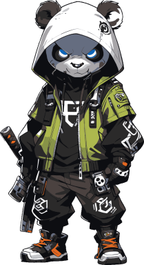 Pack Panda Badass